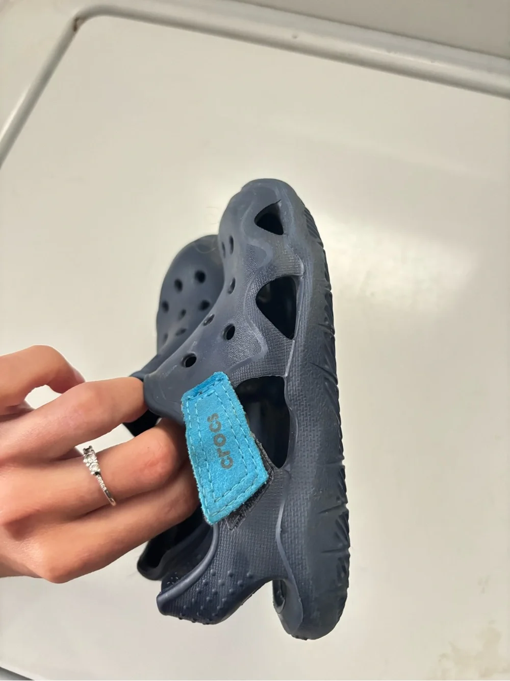 Crocs Kids Classic Clog - Navy Blue